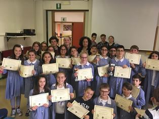 premiazione giochi matematici 2016-17 