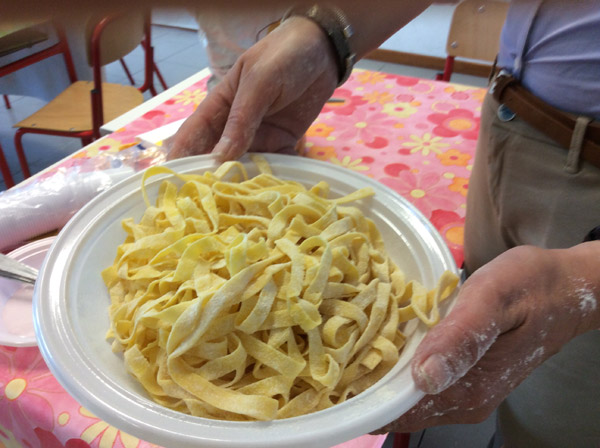 tagliatelle appena pronte