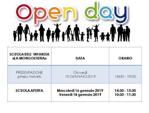 OPEN DAY MONGOLFIERA 2019 2